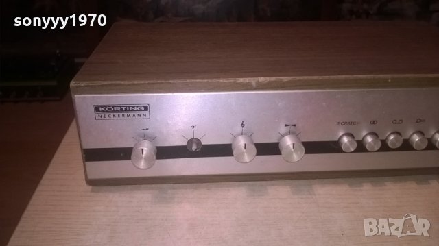 KORTING HIFI STEREO AMPLIFIER-MADE IN GERMANY-ВНОС ХОЛАНДИЯ, снимка 11 - Ресийвъри, усилватели, смесителни пултове - 27780406