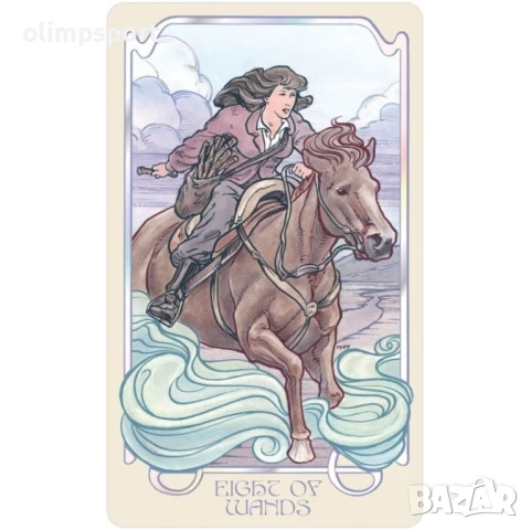 Карти Таро USG Ethereal Visions Luna Edition , снимка 4 - Карти за игра - 51329414