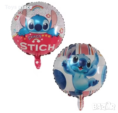 Фолиеви балони Лило и Стич Lilo and Stitch , снимка 7 - Други - 52012899