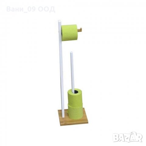 Дървена поставка за тоалетна хартия
