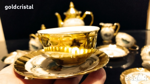 старинен немски порцелан чаши за кафе , снимка 12 - Антикварни и старинни предмети - 51628605