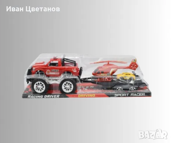 Джип с хеликоптер