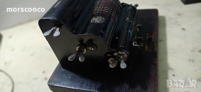 СТАРА ГЕРМАНСКА СМЕТАЧНА МАШИНА - ,,BRUNSVIGA"- 1890г. , снимка 5 - Антикварни и старинни предмети - 52808984