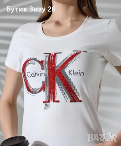 Дамски тениски Calvin Klein, Guess, Dolce&Gabbana, Prada, снимка 5 - Тениски - 48942069
