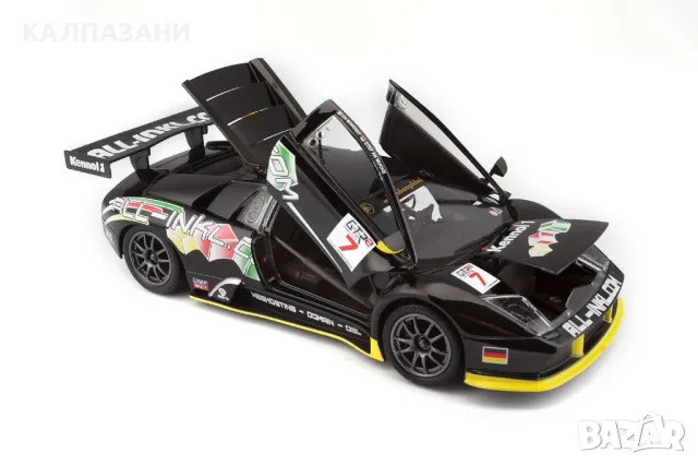 Bburago Race - модел на кола 1:24 - Lamborghini Murcielago FIA GT 18 28001, снимка 3 - Коли, камиони, мотори, писти - 49125173