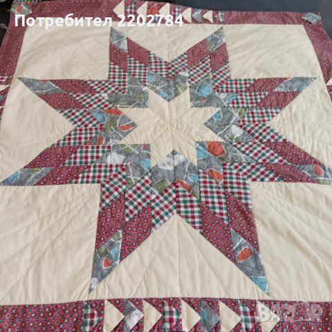 Покривка за легло и калъфки  Пачуърк , снимка 14 - Покривки за легло - 36684285