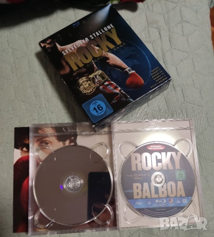"Rocky: The Complete Saga" 6 диска на Blu-ray, снимка 2 - Blu-Ray филми - 53233688