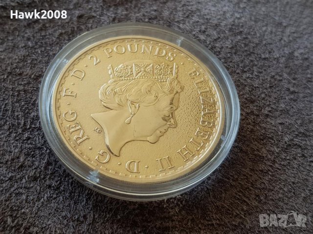 Сребро 1 oz Британия 2017 1 сребърна унция МИНТ, снимка 5 - Нумизматика и бонистика - 38114284