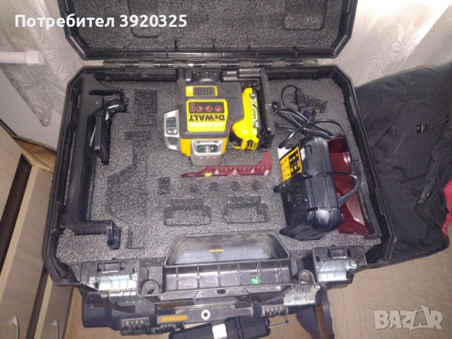 Dewalt 360 градуса лазер, снимка 4 - Други инструменти - 43683137