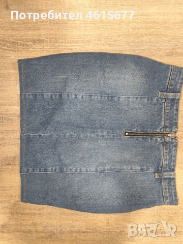 дънкова пола на Pinko , снимка 3 - Поли - 52012614