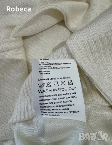 Roberto Cavalli блуза, снимка 5 - Блузи с дълъг ръкав и пуловери - 48610463