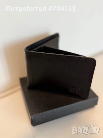 Мъжки портфейл. BOSS, снимка 3 - Портфейли, портмонета - 53181693