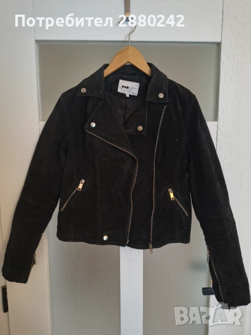 Яке, естествен велур + пола от тюл с две лица