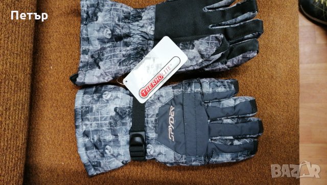 Продавам нови мъжки скиорски четирислойни водоустойчиви ръкавици Spyder , снимка 2 - Зимни спортове - 35602393
