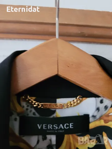 Черно сако блейзър VERSACE , снимка 2 - Сака - 48218961