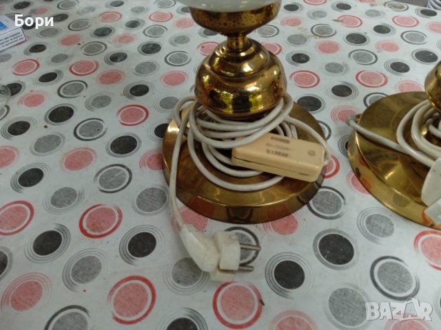 Стари нощни/настолни лампи, снимка 4 - Настолни лампи - 38166293