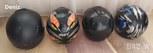4 бр. моторни каски за пистов мотор (обща цена), снимка 4 - Аксесоари и консумативи - 53131794