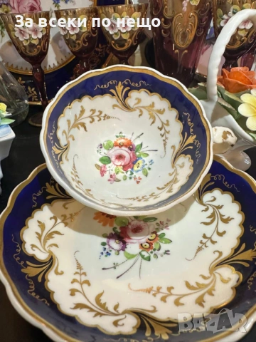 “Rockingham Brameld, Manufacturer to the King,"  Great Britain Код P1923, снимка 15 - Декорация за дома - 53388807