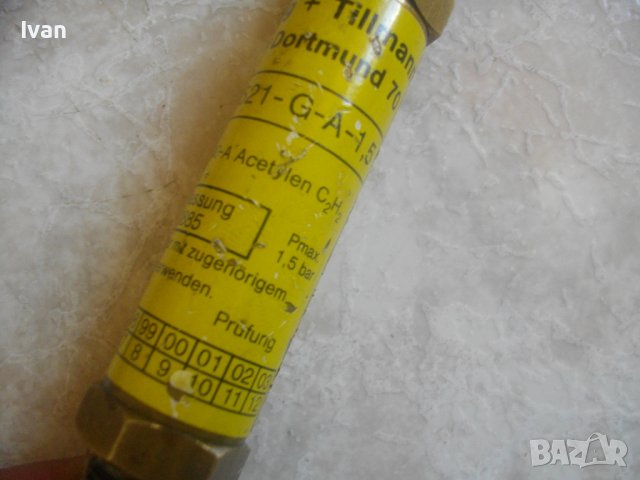 Професионален Предпазител-Искрогасител За Редуцир Вентил За Кислород-Предпазен Клапан, снимка 3 - Други инструменти - 37213499