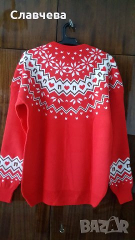 Дамски пуловер, снимка 2 - Блузи с дълъг ръкав и пуловери - 43835726