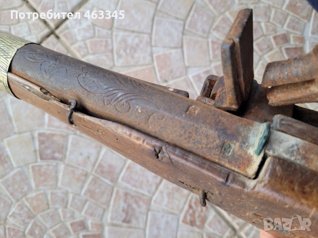 Пушка, кремъклийка, евзи, шишане, бойлия, снимка 9 - Антикварни и старинни предмети - 44003298