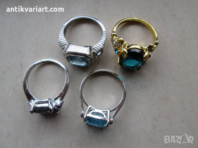 Нови 4 броя пръстени ,големи , снимка 3 - Пръстени - 28690476