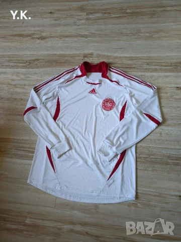 Оригинална мъжка тениска Adidas Formotion x Denmark National Football Team / Season 06 (Away), снимка 2 - Тениски - 50548359