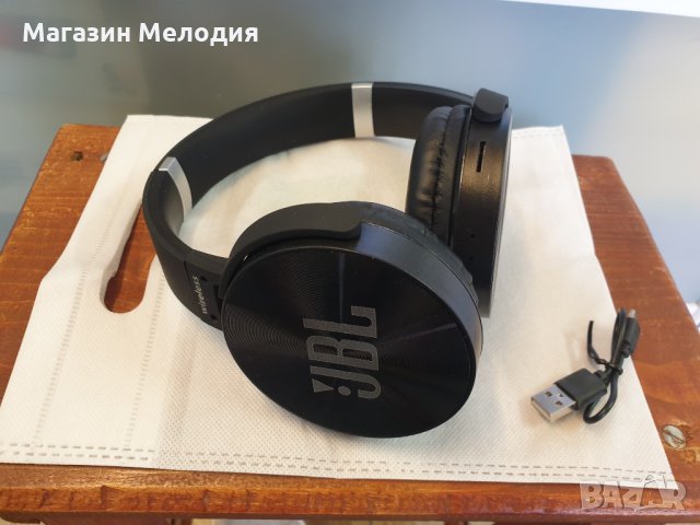 НОВИ! Безжични блутут слушалки / Wireless Everest JB950 JBL / Wireless Stereo Super Bass Headset FM , снимка 7 - Слушалки и портативни колонки - 33079143