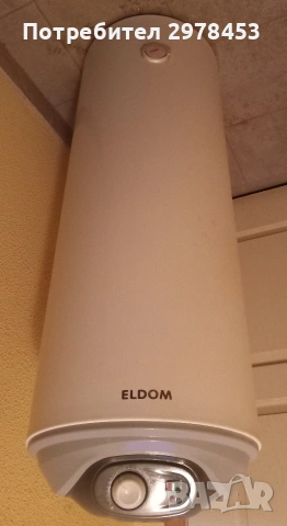 Бойлер Елдом 80л, снимка 3 - Бойлери - 53473516