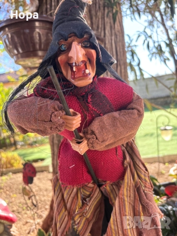 Висяща Баба Яга 50см., снимка 16 - Декорация за дома - 52263960