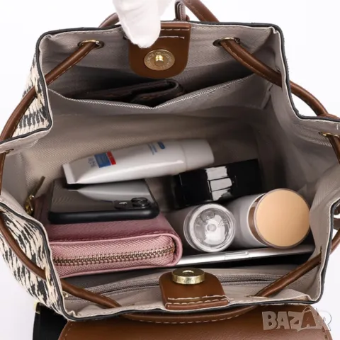 Дамска раница Brownie, снимка 10 - Раници - 47923640