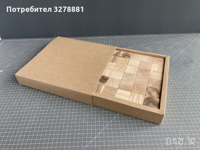 Дървени кубчета за малки и големи, снимка 1 - Конструктори - 35384941