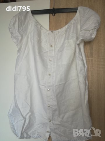 Риза с паднали рамене, снимка 1 - Ризи - 37549150