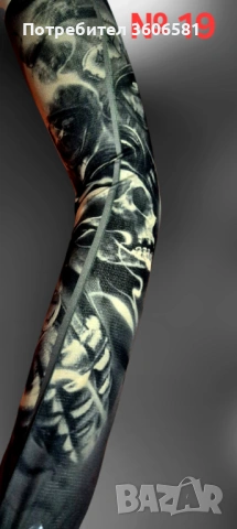 Имитация на истински татус тип ръкав/крачол - универсален размер+ още, снимка 10 - Спортна екипировка - 50198000