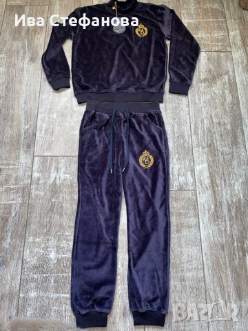 Нов спортен екип анцунг сет комплект плюш от две части унисекс за момче и момиче , снимка 6 - Детски комплекти - 30787594