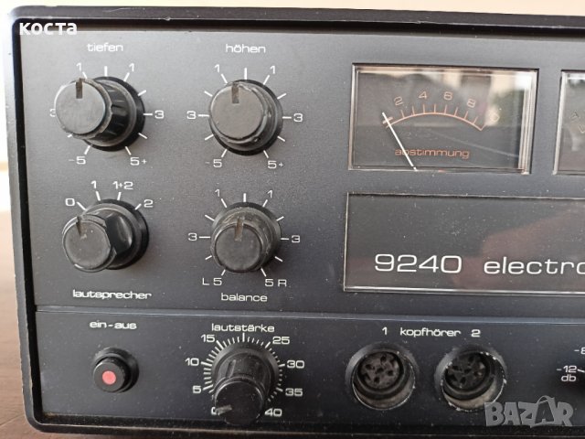 Saba 9240 electronic, снимка 5 - Ресийвъри, усилватели, смесителни пултове - 37669241