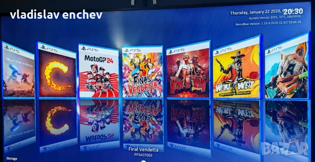 PlayStation 5 2TB + 22 игри Jailbreak (Отключен) 2 контролера, снимка 6 - PlayStation конзоли - 53195462