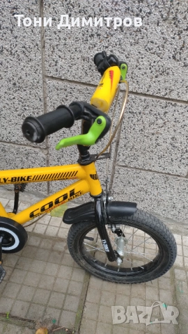 Детски велосипед 14 цола, снимка 3 - Детски велосипеди, триколки и коли - 52565495