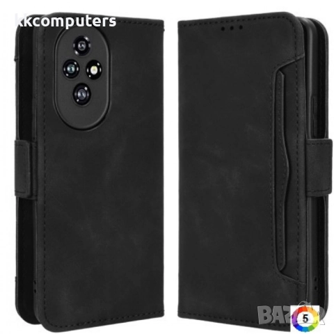 Honor 200 5G Multiple Card Slots /Magnetic Wallet Калъф и Протектор, снимка 5 - Калъфи, кейсове - 52835409
