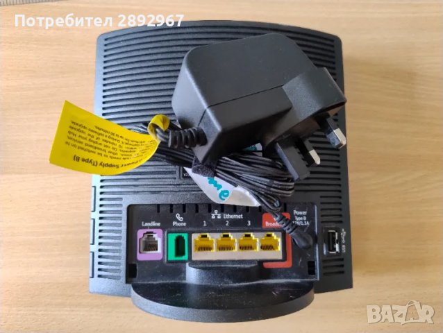 2 бр. Работещи Wi-Fi рутери - BT Home Hub 2.0  и Netgear DG834PN, снимка 2 - Рутери - 50269572