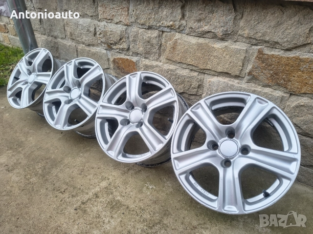 4х100 - 15 цола 4x100 алуминиеви джанти 4 x 100, снимка 3 - Гуми и джанти - 52533904