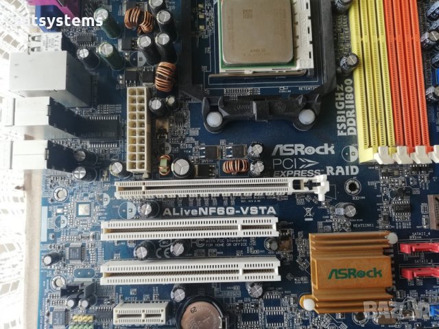 Дънна платка ASRock ALiveNF6G-VSTA Socket AM2+, снимка 3 - Дънни платки - 32802495