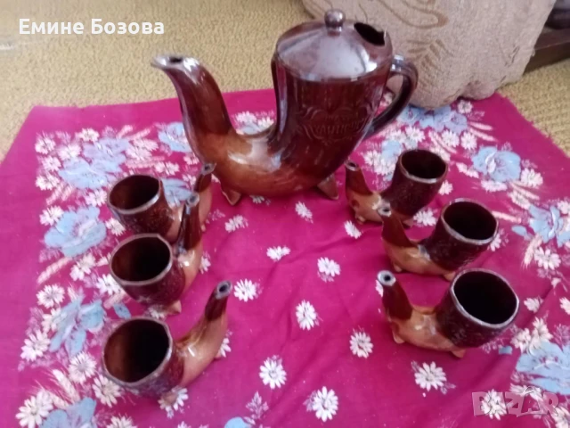 КЕРАМИЧНИ СЕРВИЗИ РАКИЯ,ВИНО,ПОДПРАВКИ 