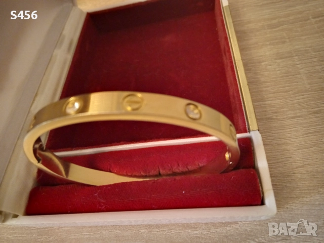 Гривна, гривни Cartier,обеци Cartier , снимка 8 - Гривни - 49983282