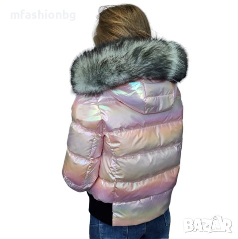 Дамски якета с естествен пух, City Angels Jeans от XS до 3XL, снимка 10 - Якета - 43582371