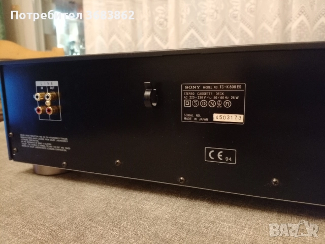 SONY TC-K808es, снимка 7 - Декове - 52079791