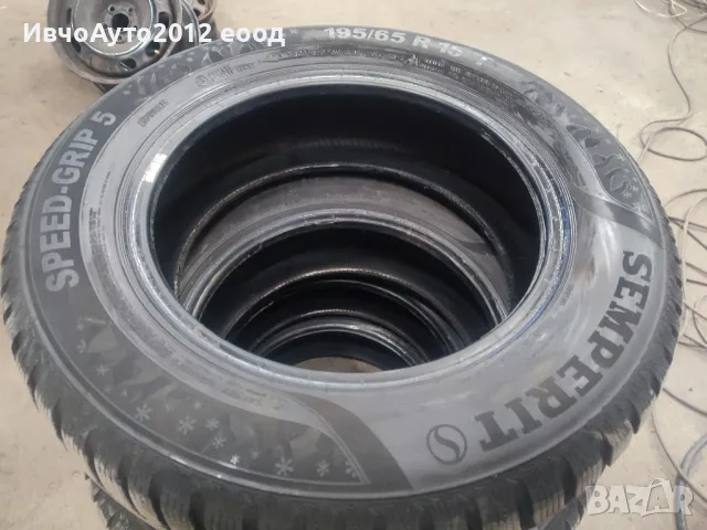 Зимни гуми 195/65/15 semperit speed grip 5 , снимка 2 - Гуми и джанти - 49453310