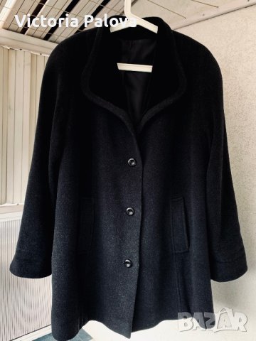 Красиво палто вълна кашмир полиамид, снимка 6 - Палта, манта - 43438896