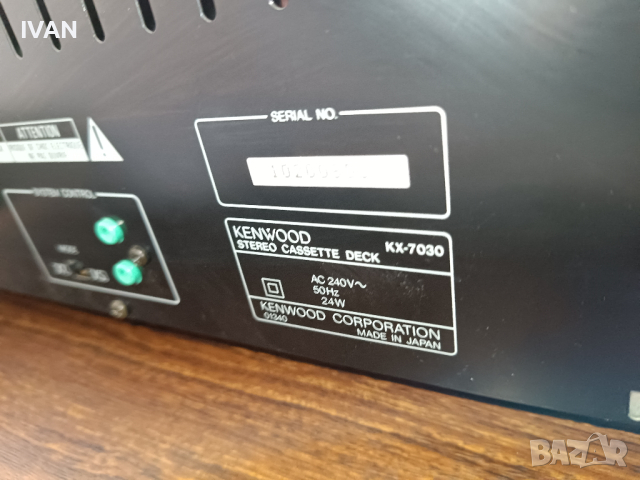 продавам дек kenwood-kx-7030, снимка 2 - Декове - 44883085