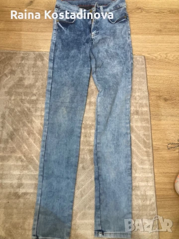 Два чифта дънки S размер -15 лв за двата 